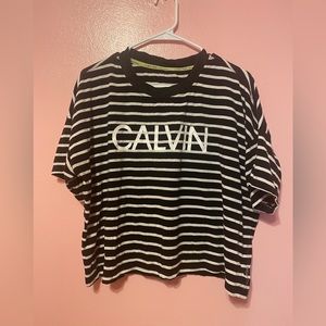 Calvin Klien Crop Shirt , XL